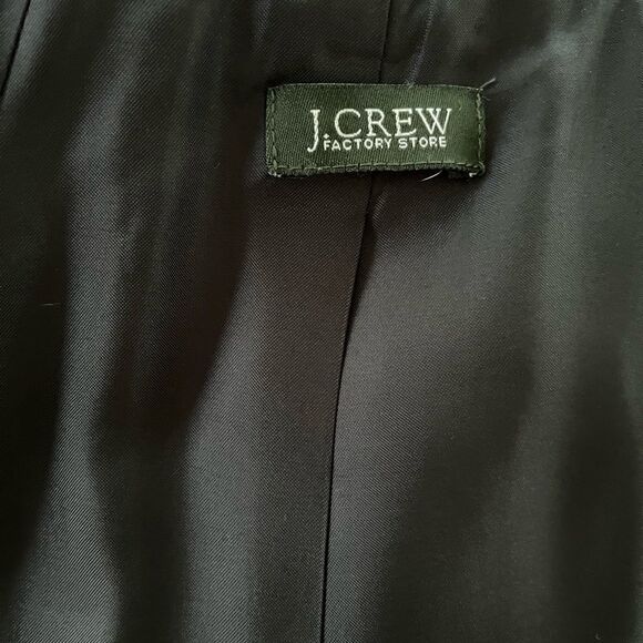 J Crew Factory pink wool blend 8 button double breasted coat - Picture 5 of 6